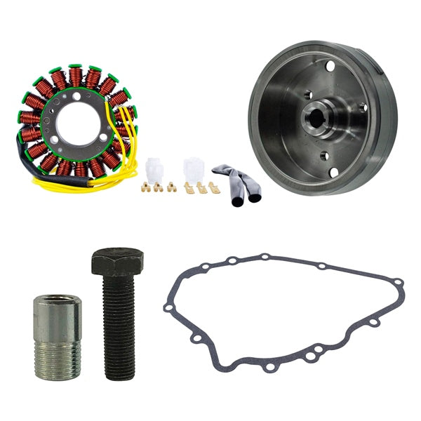FLYWHEEL/SEAL/PULLER/STATOR KIT KAWA