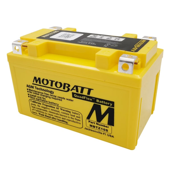 MBTZ10S BATTERY QUADFLEX MOTOBATT