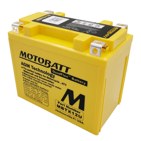MBTX12U BATTERY QUADFLEX MOTOBATT