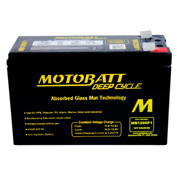 MB1250F1 BATTERY DEEP CYCLE MOTOBATT