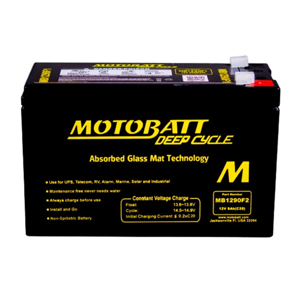 MB1290F2 BATTERY DEEP CYCLE MOTOBATT