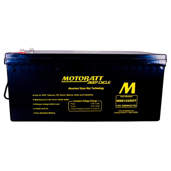 MBD12200IT BATTERY DEEP CYCLE MOTOBATT