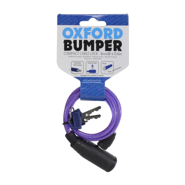 CABLE LOCK 600X6MM BUMPER PR OXFORD
