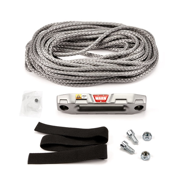 FAIRLEAD LONG W/SYNTHETIC ROPE 50 WARN