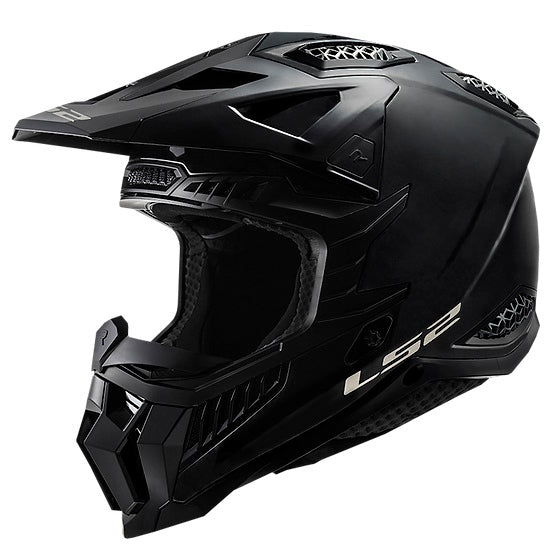 HELM X-FORCE SOLID MAT BK XL LS2