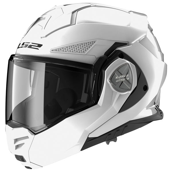 HELM ADVANT X SOLID GLOSS WH L LS2