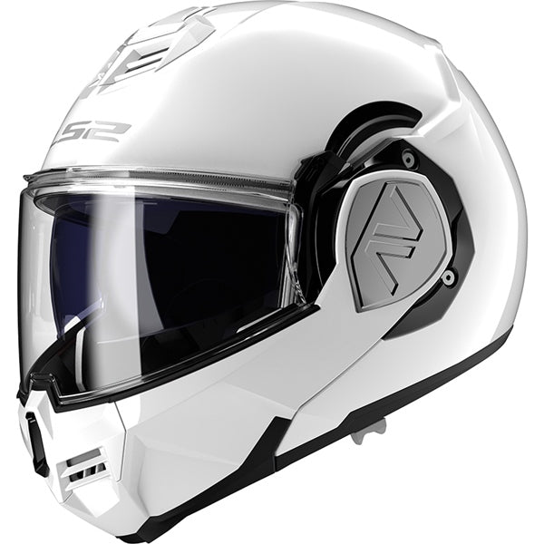 HELM ADVANT SOLID GLOSS WH XL LS2