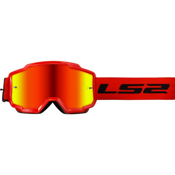 GOGG CHARGER BK/RD CLR LS2
