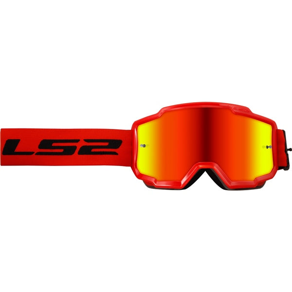 GOGG CHARGER BK/RD RD IRIDIUM LS2