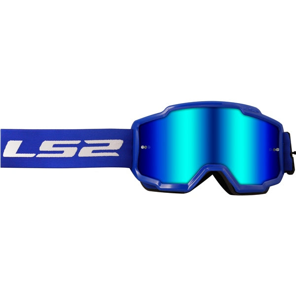 GOGG CHARGER BK/BL BL IRIDIUM LS2