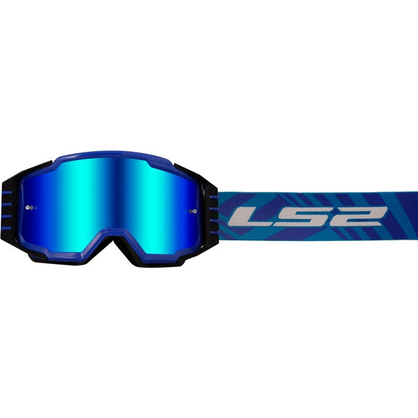 GOGG CHARGER PRO BK/BL BL IRIDIUM LS2