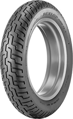 Dunlop D404 Front Motorcycle Tire 150/80-16 (71H) Wide White Wall - Fits: Kawasaki Vulcan Nomad VN1500Fi 2000-2004