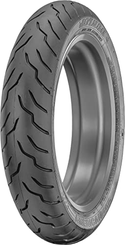 Dunlop American Elite Front Motorcycle Tire 130/80B-17 (65H) Black Wall - Fits: Harley-Davidson® CVO Electra Glide Ultra Classic FLHTCUSE 2009-2013