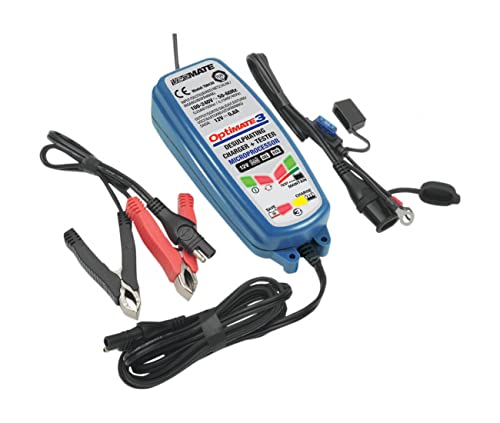 Compatible avec CHARGEUR DE BATTERIE OPTIMATE 3 TECMATE-3807-0253