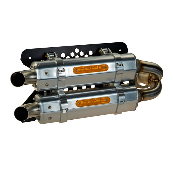 EXHAUST TURBO DUAL APX POL RJWC