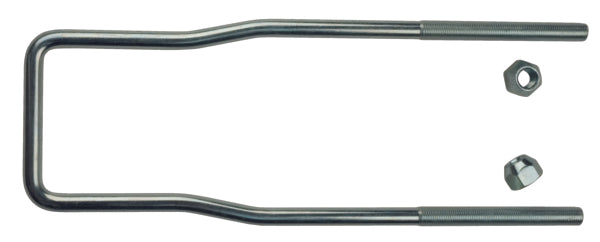 PKG. U-BOLT SPARE TIRE CARRIER, 12"
