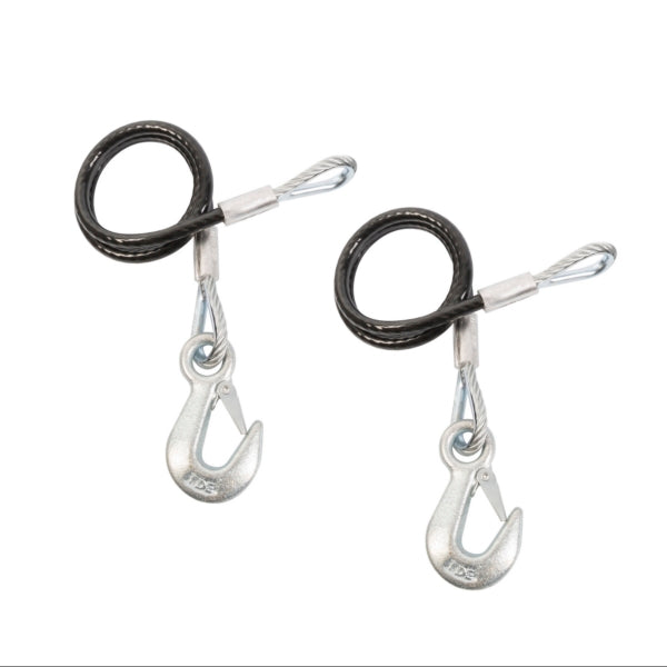 HITCH CABLE CLS4 BK VINYL SFTY LATCHHOOK