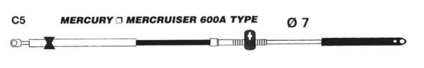 MERCURY STYLE CONTROL CABLE 17