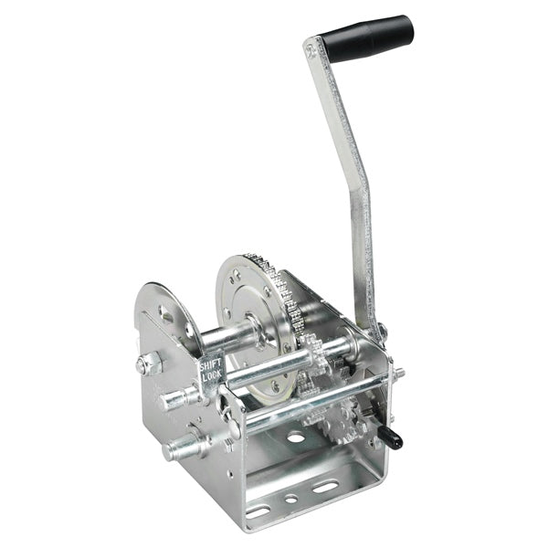 WINCH TRAILER 2SPEED W/O STRAP 2000LBS