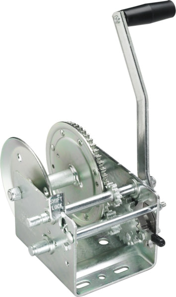 WINCH TRAILER 2SPEED W/O STRAP 2600LBS