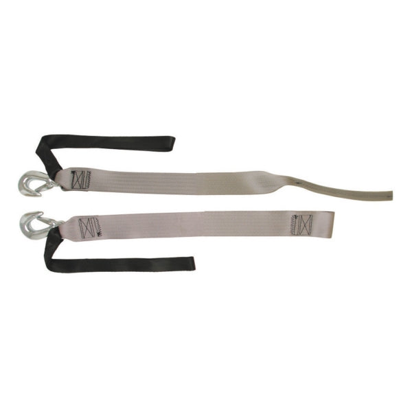 WINCH STRAP PWC 2"X15 3500LBS GY