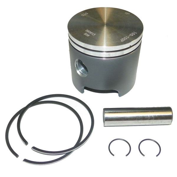 PISTON KIT J/E 28 60HP 2CYL 80-05 STD