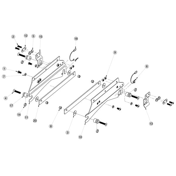 BRACKET SEAT SNWMOB POL AXYS SWITCHBACK