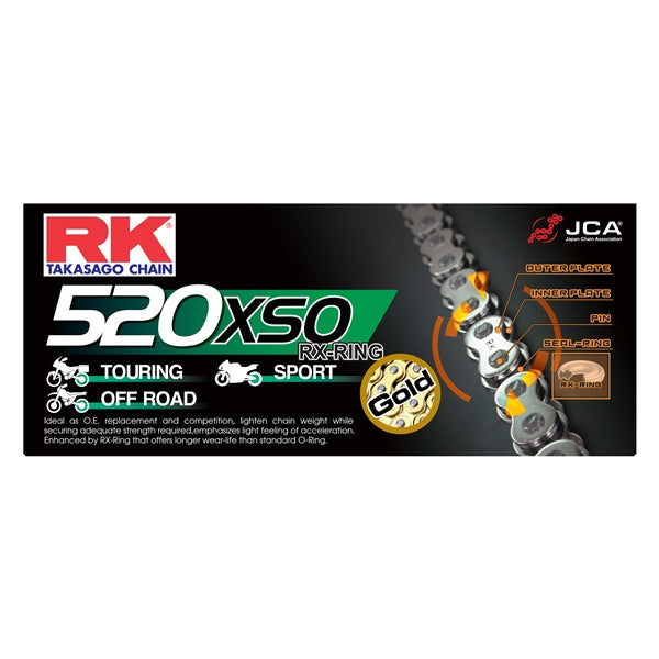 GB520XSO X 120 LINKS RK CHAIN