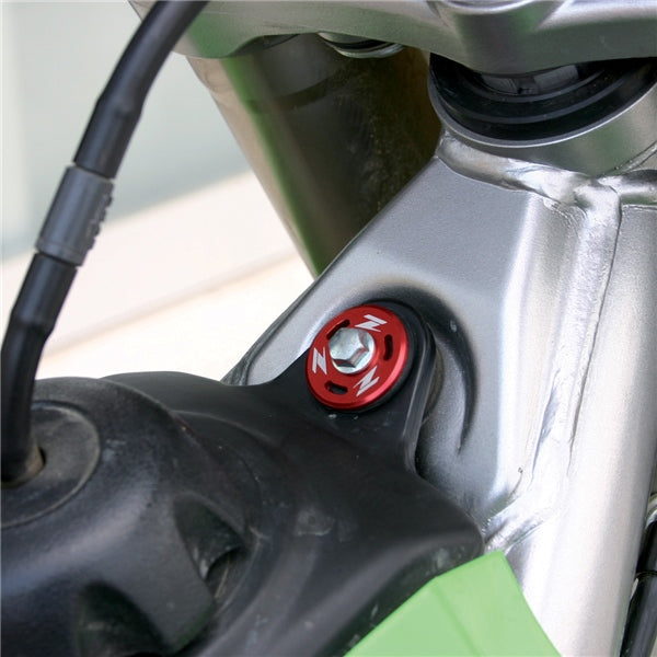 TANK HOLDER WASHER SUZUKI RED