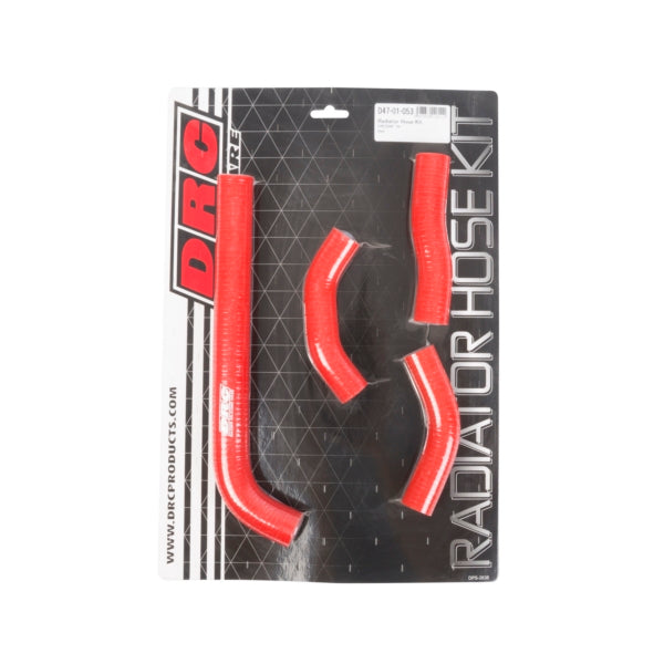 RADIATOR HOSE KIT RED DRC CRF250R 2010