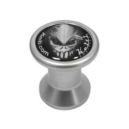 SWINGARM SPOOLS M6 SILVER (QTY 2)