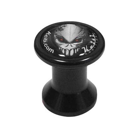SWINGARM SPOOLS M10 BLACK (QTY 2)