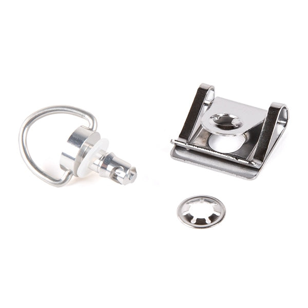 QUICK RELEASE FASTENER SILVER SHORT (QTY