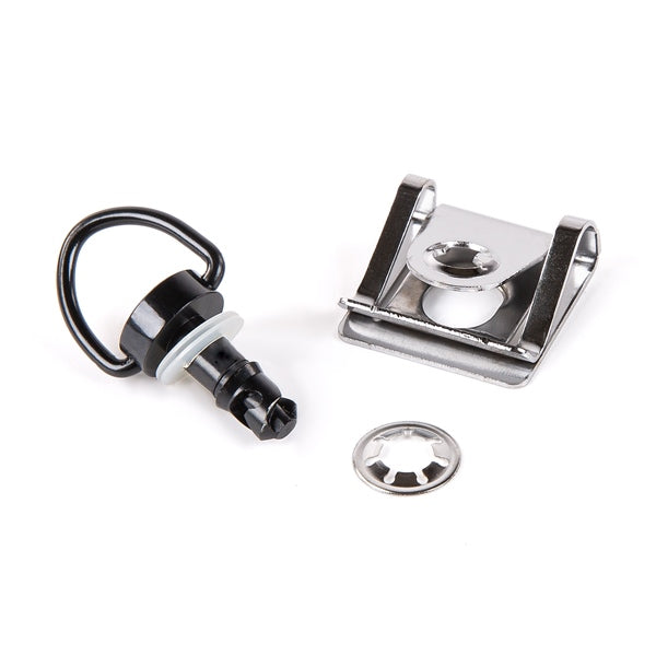 QUICK RELEASE FASTENER BLACK LONG (QTY 1