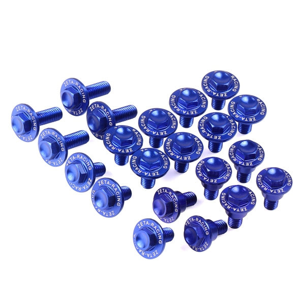 BOLT SET ALU PLASTIC BL DRCZETA