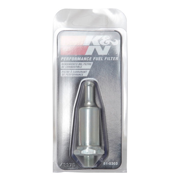 FUEL FILTER 1/8-27NPT 3/8" OUTLET KN