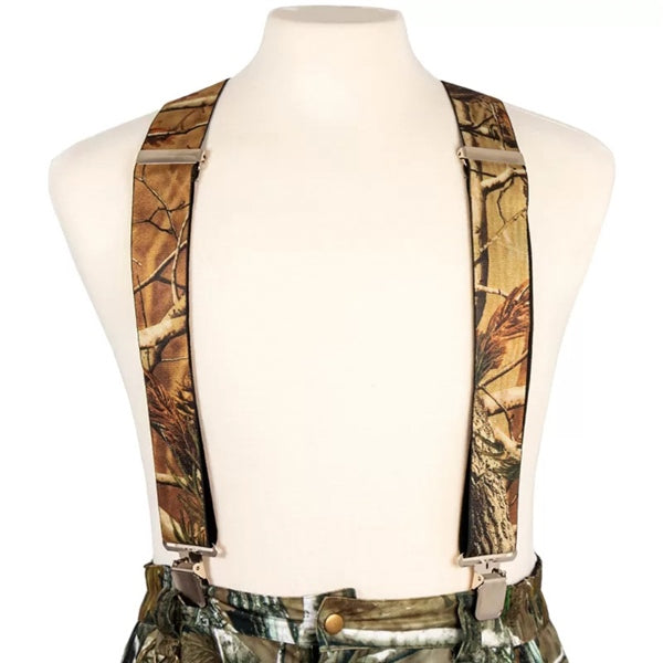 WIDE SUSPENDERS 2" CAMO GREEN TRAIL