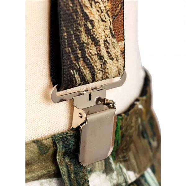 WIDE SUSPENDERS 2" CAMO GREEN TRAIL