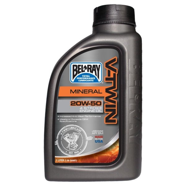 ENGINE OIL V-TWIN 20W50 1L BEL-RAY