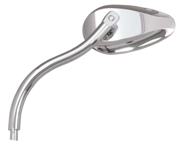 MIRROR TEAR DROP UNIV 10MM CH