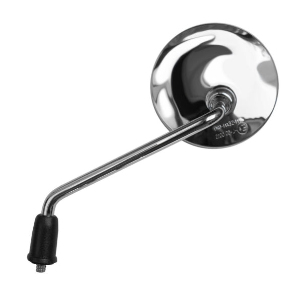 MIRROR ROND 10MM THREAD 7/8" BAR CHR