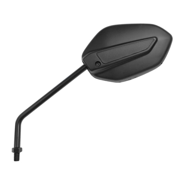 ANGLED MIRROR 7/8" BAR BK