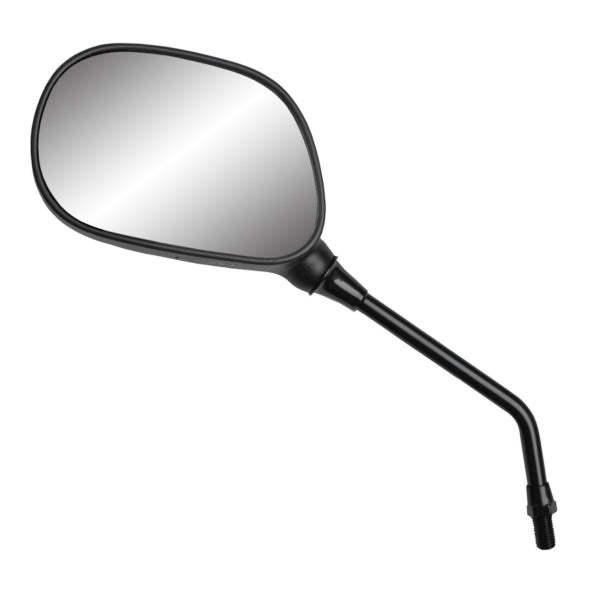 MIRROR YAM STYLE 5.5" STEM 7/8" BAR BK