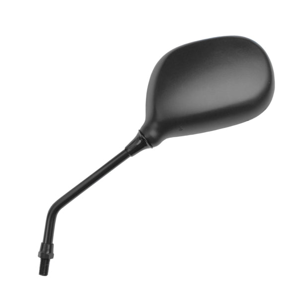 MIRROR YAM STYLE 5.5" STEM 7/8" BAR BK