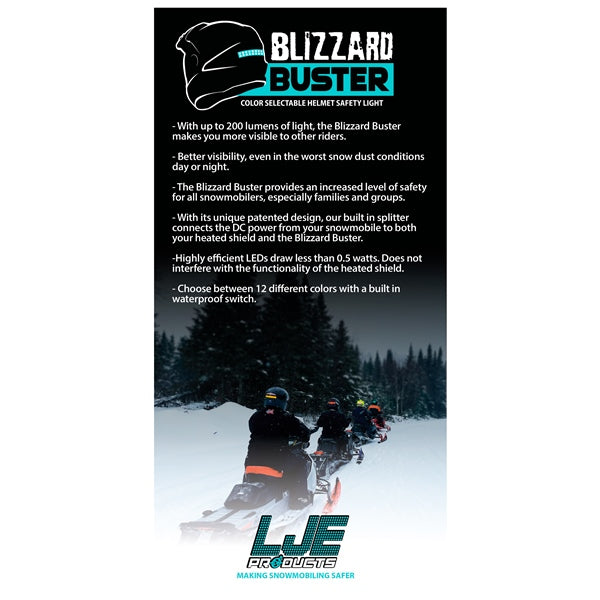 HELM SAFETY LIGHT BLIZZARD BUSTER