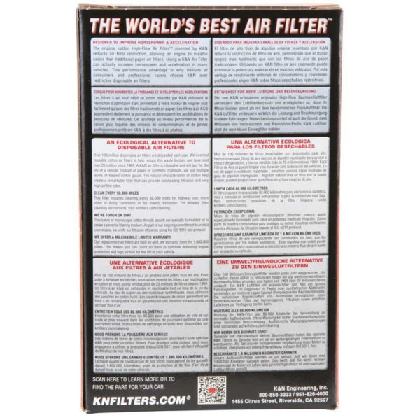 AIR FILTER BMW KN