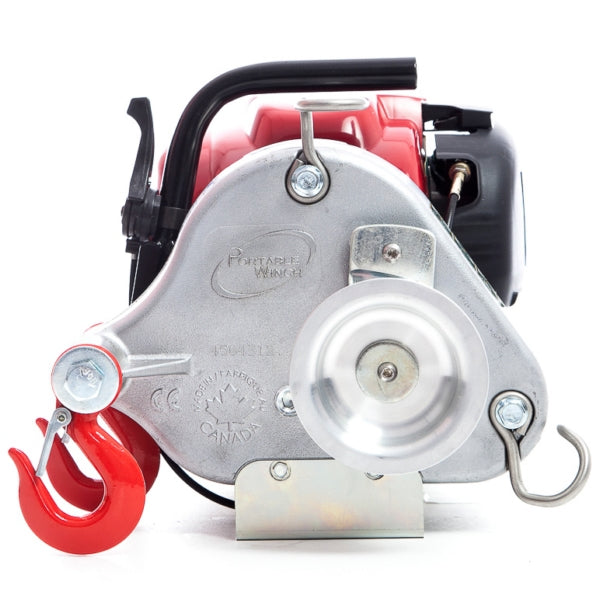 WINCH PORTABLE GAS 1550LBS