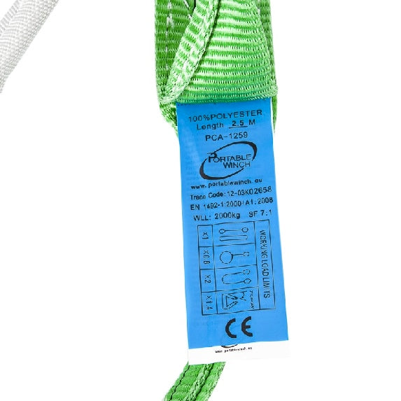 SLINGS POLYESTER 2.44M