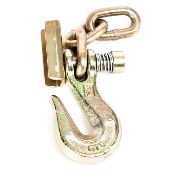 GRAB HOOK 7MM W/ LATCH AND CHAIN