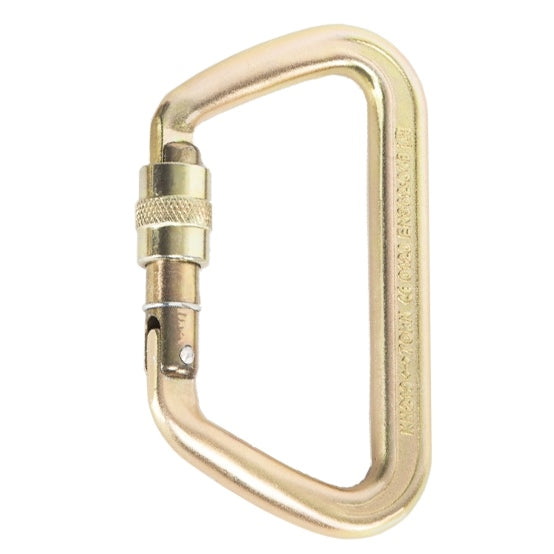 LOCKING CARABINER STEEL 70 KN